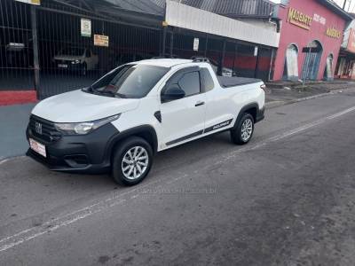 FIAT - STRADA - 2021/2022 - Branca - R$ 74.900,00