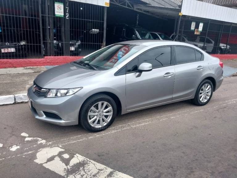 HONDA - CIVIC - 2012/2012 - Cinza - R$ 64.900,00