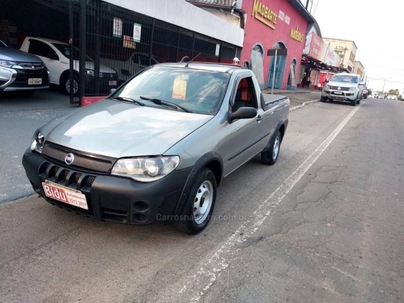 FIAT - STRADA - 2008/2008 - Cinza - R$ 36.900,00