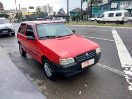 FIAT - UNO - 2007/2008 - Vermelha - R$ 18.900,00